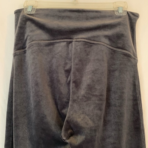 SPANX dark gray velour/velvet 'Ready To Wow' leggings - Picture 5 of 10